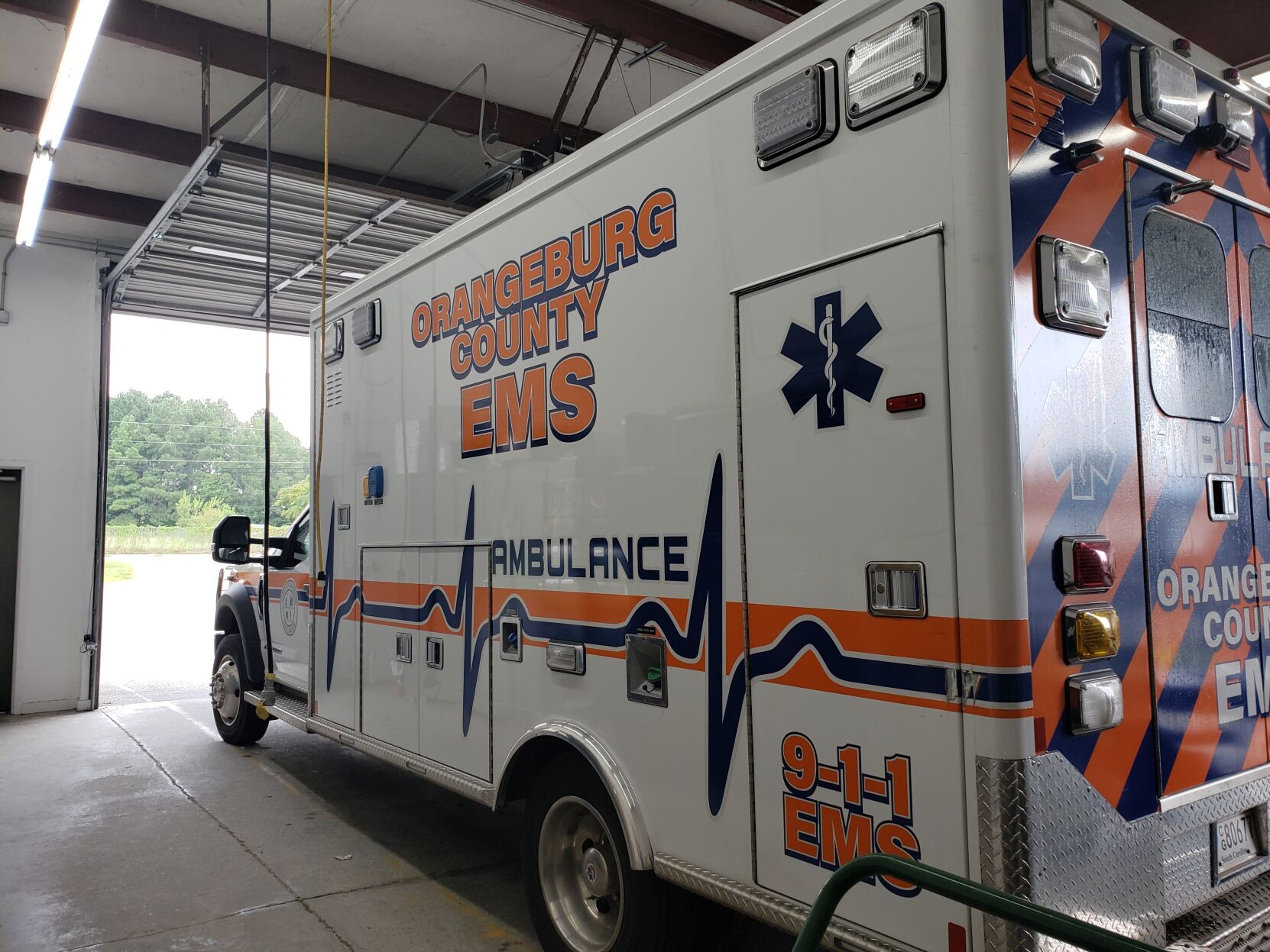 Orangeburg County EMS ambulance